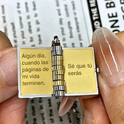📘 Collar Libro para Mi Hija