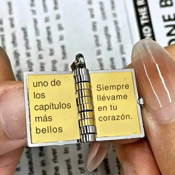 📘 Collar Libro para Mi Hija