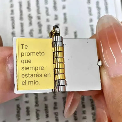 📘 Collar Libro para Mi Hija