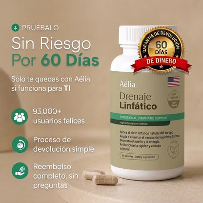 Nueva Fórmula de Máxima Potencia – Cápsulas de Drenaje Linfático