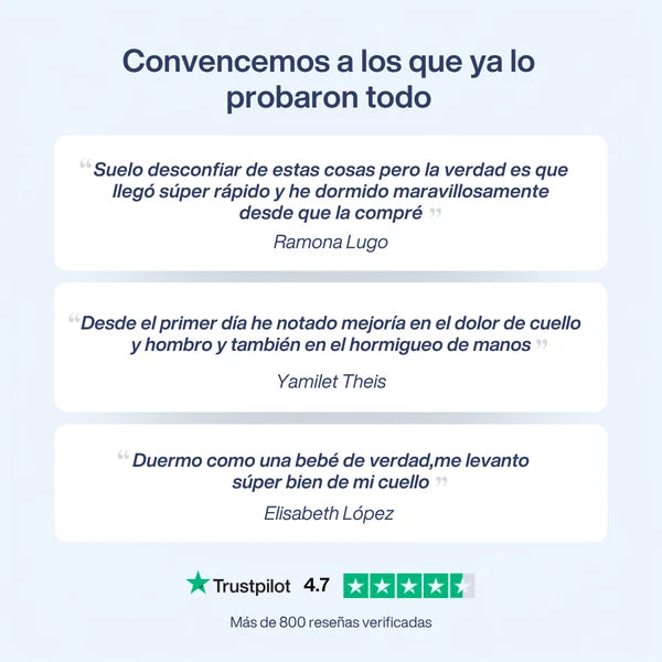 OrthoSleep™ – Almohada Cervical