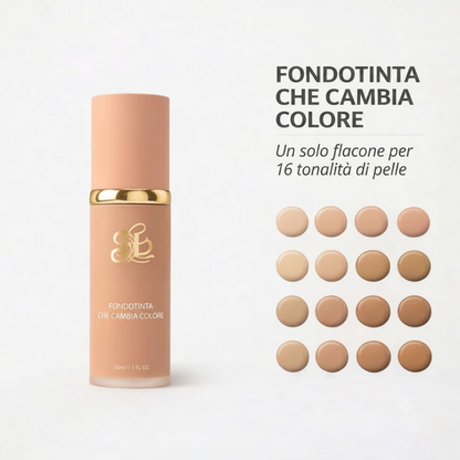 Oname™ Fondotinta Antietà SPF 50 – Si Adatta al Tuo Tono di Pelle