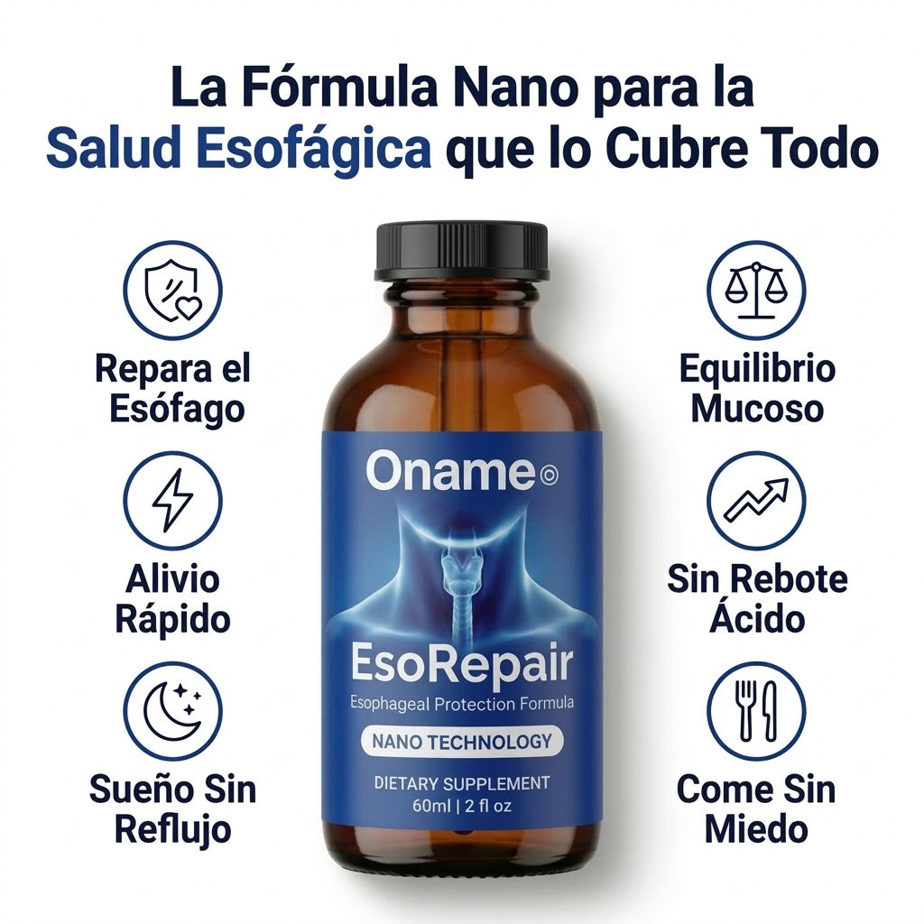 Oname EsoRepair™ | Fórmula nano-líquida que repara el tejido esofágico