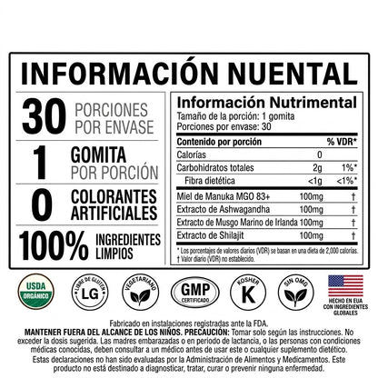 La Vitalidad real que puedes sentir.