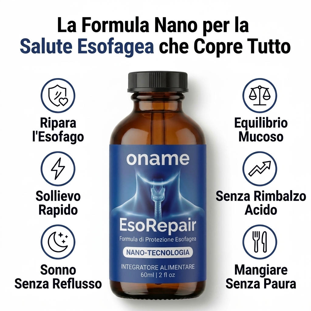 Oname EsoRepair™ | Riparatore esofageo nano-sublinguale