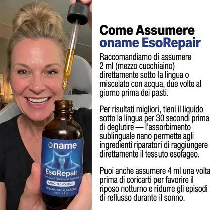 Oname EsoRepair™ | Riparatore esofageo nano-sublinguale