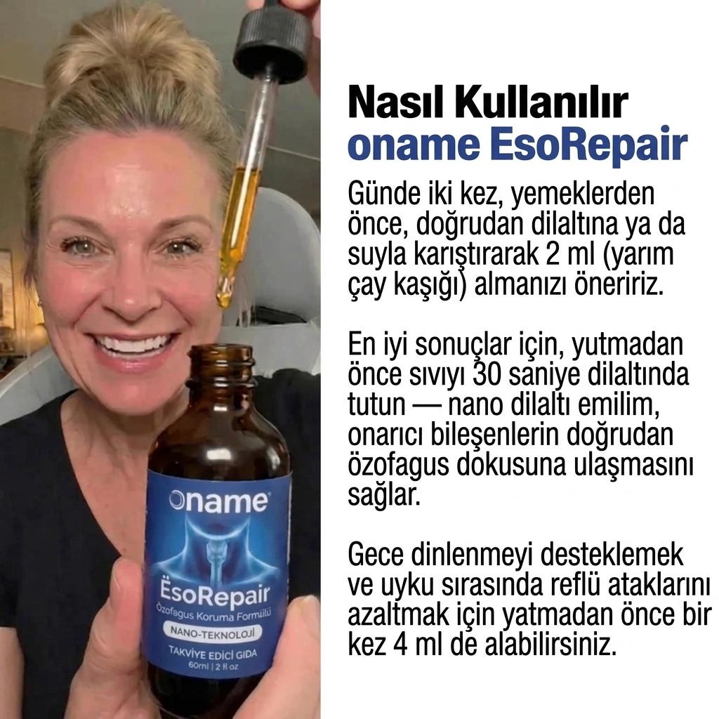 Oname EsoRepair™ | Nano-Dilaltı Özofagus Onarıcı