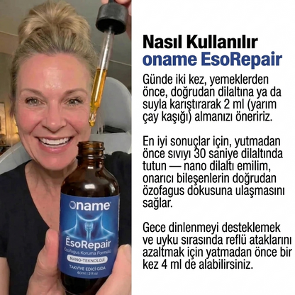 Oname EsoRepair™ | Nano-Dilaltı Özofagus Onarıcı
