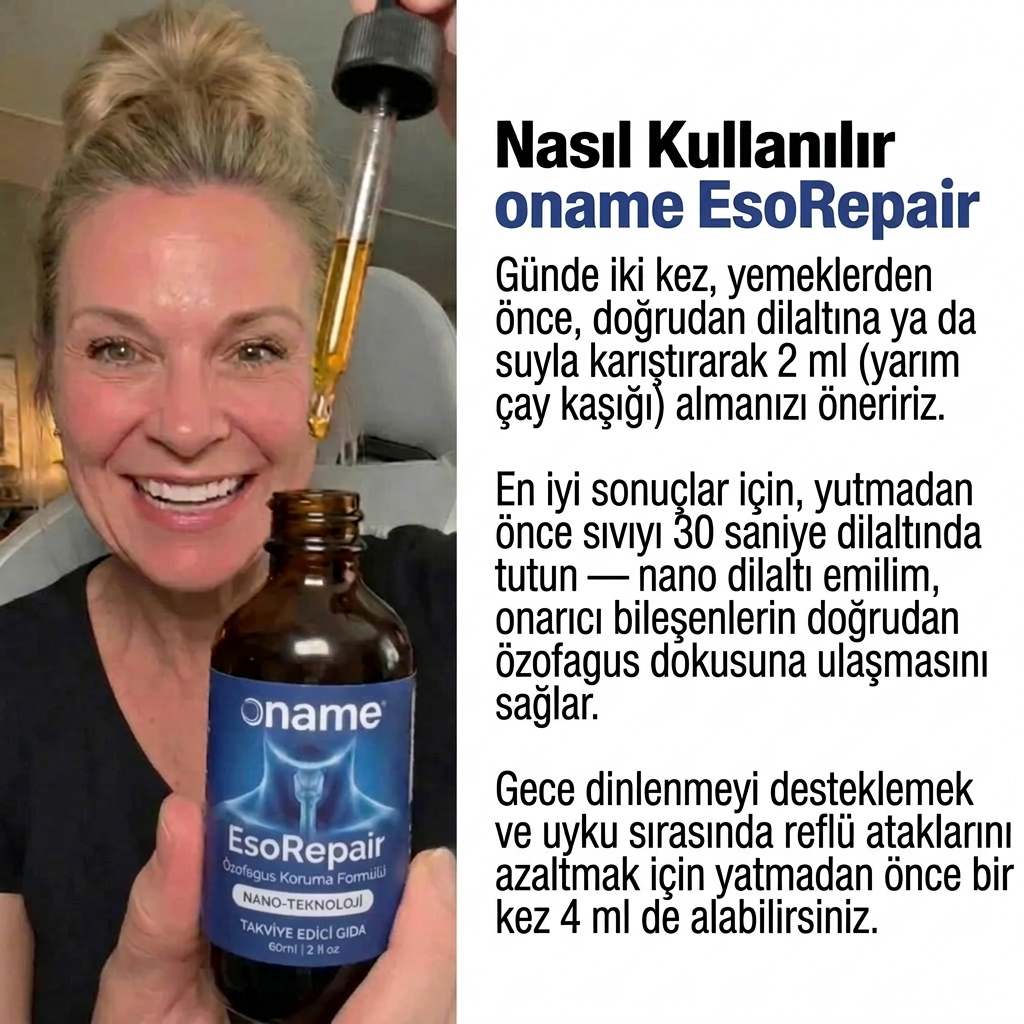 Oname EsoRepair™ | Nano-Dilaltı Özofagus Onarıcı