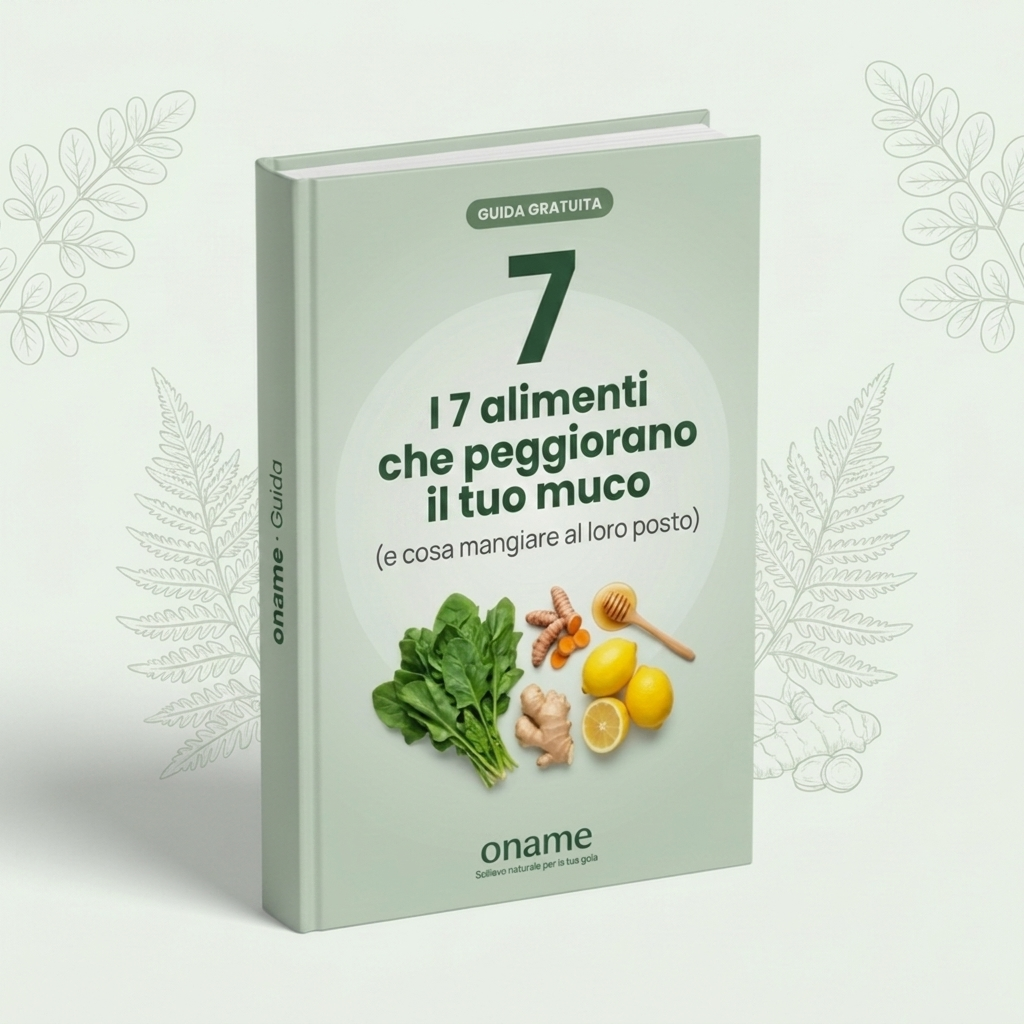 Guida: I 7 alimenti che peggiorano il tuo muco (e cosa mangiare al loro posto)