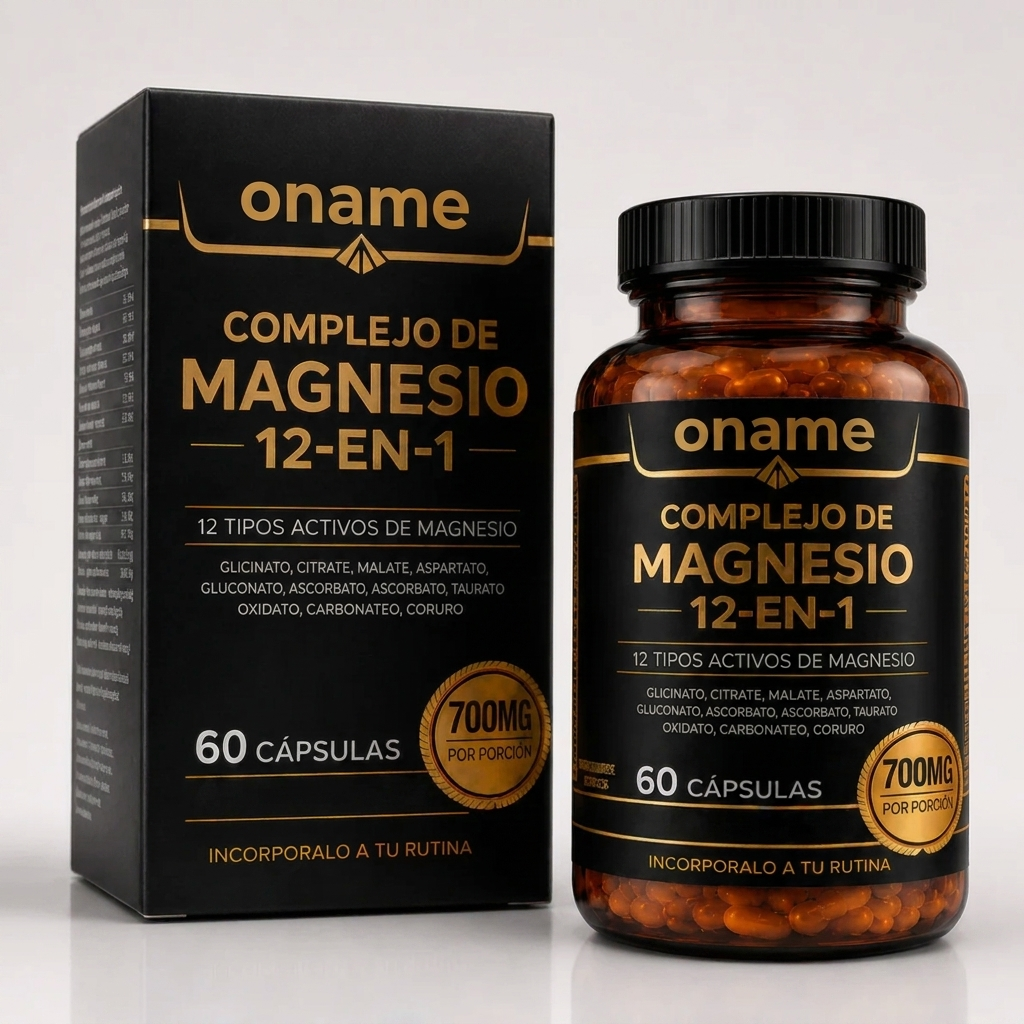 Oname Max | Complejo de Magnesio 12 en 1