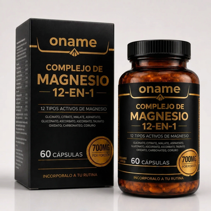 Oname Max | Complejo de Magnesio 12 en 1