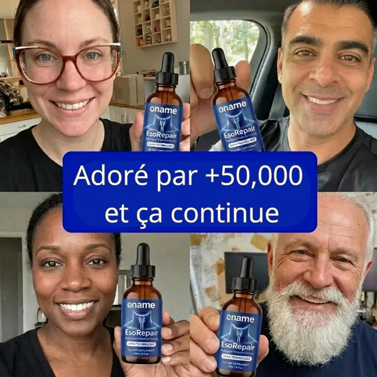 Oname EsoRepair™ | Réparateur œsophagien nano-sublingual