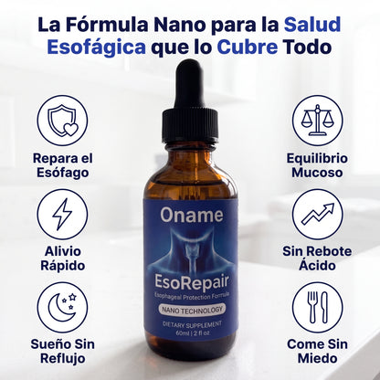 Oname EsoRepair™ | Fórmula nano-líquida que repara el tejido esofágico