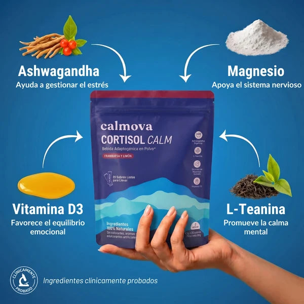Menos cortisol, más calma La fórmula deliciosa que tu cuerpo esperaba