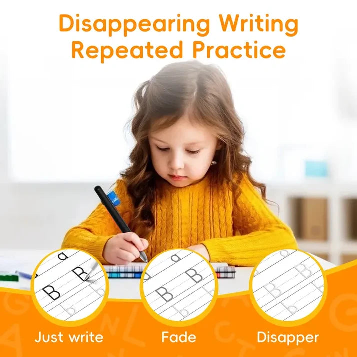 Oname Reusable Grooved Handwriting Workbook for Kids