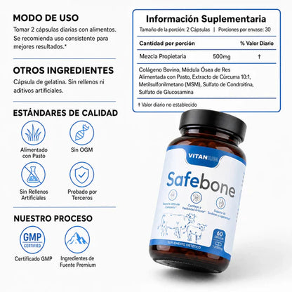 Safebone® — Alivia de forma natural la inflamación de articulaciones para recuperar movimiento cómodo y sin dolor