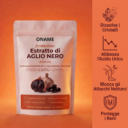 UriClear - Protocollo di ripristino dell'aglio nero fermentato