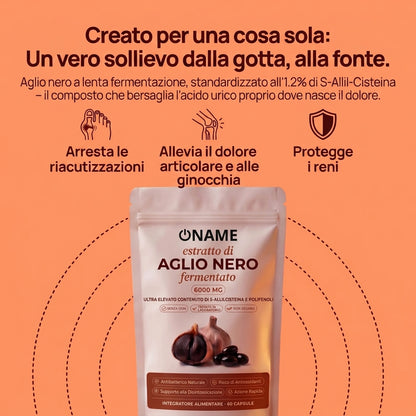 UriClear - Protocollo di ripristino dell'aglio nero fermentato